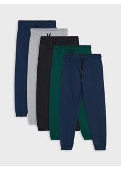 Sinsay - Spodnie dresowe jogger 5 pack - granatowy ze sklepu Sinsay w kategorii Spodnie chłopięce - zdjęcie 174576753