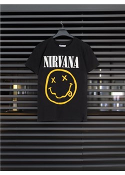 Sinsay - Koszulka Nirvana - czarny ze sklepu Sinsay w kategorii T-shirty chłopięce - zdjęcie 174576962