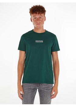 Tommy Hilfiger Koszulka w kolorze zielonym ze sklepu Limango Polska w kategorii T-shirty męskie - zdjęcie 174581251