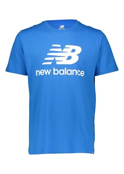 New Balance Koszulka &quot;Essentials&quot; w kolorze niebieskim ze sklepu Limango Polska w kategorii T-shirty męskie - zdjęcie 174581363