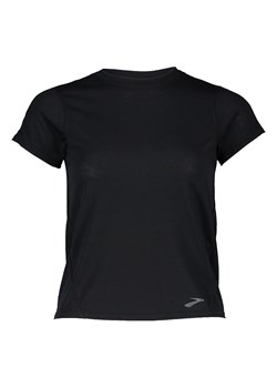 Brooks Koszulka sportowa &quot;Distance&quot; w kolorze czarnym ze sklepu Limango Polska w kategorii Bluzki damskie - zdjęcie 174581543
