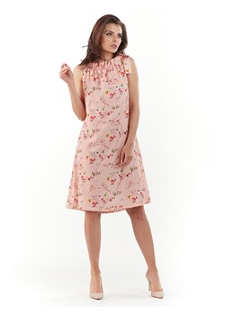 Awama Sukienka w kolorze jasnoróżowym ze wzorem ze sklepu Limango Polska w kategorii Sukienki - zdjęcie 174581720