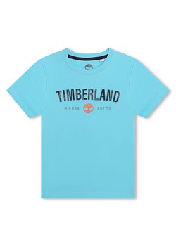 Timberland Koszulka w kolorze błękitnym ze sklepu Limango Polska w kategorii T-shirty chłopięce - zdjęcie 174582280