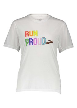 Brooks Koszulka sportowa &quot;Distance Graphic&quot; w kolorze białym ze sklepu Limango Polska w kategorii T-shirty męskie - zdjęcie 174582423