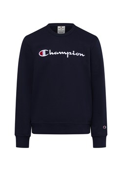 Champion Bluza męska Mężczyźni Bawełna granatowy nadruk ze sklepu vangraaf w kategorii Bluzy męskie - zdjęcie 174582632