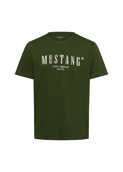 Mustang Koszulka męska - Styl Austin Mężczyźni Bawełna jodłowy nadruk ze sklepu vangraaf w kategorii T-shirty męskie - zdjęcie 174582654