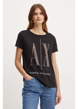 Armani Exchange t-shirt ze sklepu ANSWEAR.com w kategorii Bluzki damskie - zdjęcie 174583541