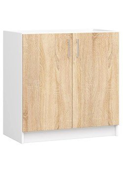Dolna Szafka Pod Zlewozmywak 80 Cm Dąb Sonoma D7-N32 ze sklepu Edinos.pl w kategorii Meble kuchenne - zdjęcie 174584293
