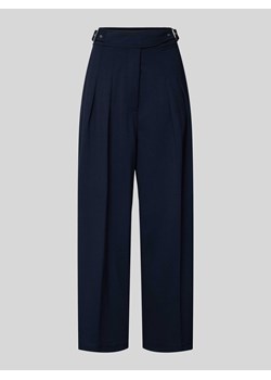 Spodnie skrócone z paskiem model ‘ZATTARY’ ze sklepu Peek&Cloppenburg  w kategorii Spodnie damskie - zdjęcie 174585022