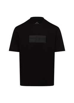 Armani Exchange Koszulka męska Mężczyźni czarny jednolity ze sklepu vangraaf w kategorii T-shirty męskie - zdjęcie 174585731