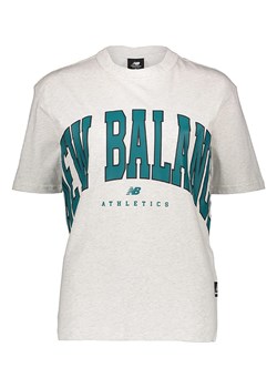 New Balance Koszulka &quot;Uni-ssentials&quot; w kolorze białym ze sklepu Limango Polska w kategorii Bluzki damskie - zdjęcie 174587200