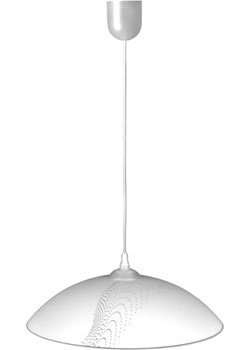 Biała szklana lampa wisząca kuchenna - S919 P2-R28 ze sklepu Edinos.pl w kategorii Lampy wiszące - zdjęcie 174587494