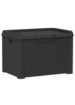 Antracytowa skrzynia ogrodowa T5-M50 ze sklepu Edinos.pl w kategorii Dom - zdjęcie 174587653