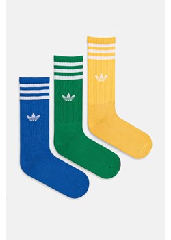 adidas Originals skarpetki 3-pack IX7505 ze sklepu ANSWEAR.com w kategorii Skarpetki damskie - zdjęcie 174589274