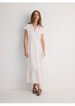 Reserved - Sukienka maxi - złamana biel ze sklepu Reserved w kategorii Sukienki - zdjęcie 174592030