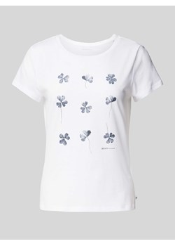 T-shirt z nadrukiem z motywem i logo ze sklepu Peek&Cloppenburg  w kategorii Bluzki damskie - zdjęcie 174594262