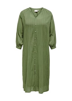 ONLY Carmakoma Sukienka w kolorze zielonym ze sklepu Limango Polska w kategorii Sukienki - zdjęcie 174595194