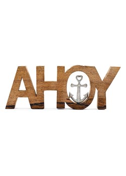 SiL Interiors Figurka dekoracyjna &quot;Ahoy&quot; w kolorze jasnobrązowym - 28,5 x 11 cm ze sklepu Limango Polska w kategorii Dekoracje - zdjęcie 174595291