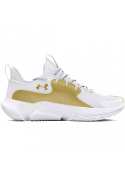 Buty do koszykówki uniseks Under Armour UA Flow Futr X 3 - białe ze sklepu Sportstylestory.com w kategorii Buty sportowe dziecięce - zdjęcie 174598362