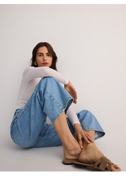 Reserved - Jeansy culotte z wysokim stanem - niebieski ze sklepu Reserved w kategorii Jeansy damskie - zdjęcie 174601013