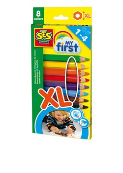 SES Kredki XL &quot;MyFirst&quot; - 12 m+ ze sklepu Limango Polska w kategorii Zabawki - zdjęcie 174603743