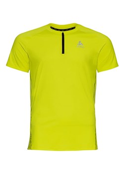 Odlo Koszulka funkcyjna &quot;Axalp Trai&quot; w kolorze jaskrawozielonym ze sklepu Limango Polska w kategorii T-shirty męskie - zdjęcie 174606364