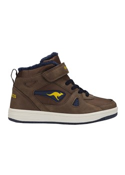 Kangaroos Sneakersy &quot;K-CP Kalley II EV&quot; w kolorze granatowo-brązowym ze sklepu Limango Polska w kategorii Buty zimowe dziecięce - zdjęcie 174606500