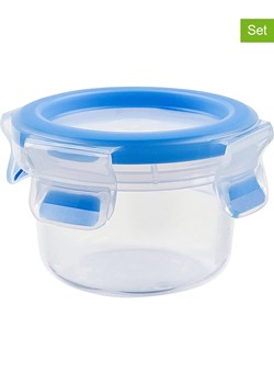 Emsa Pojemnik &quot;Clip &amp; Close&quot; w kolorze niebieskim na żywność - 150 ml ze sklepu Limango Polska w kategorii Pojemniki kuchenne - zdjęcie 174607853