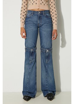 Coperni jeansy Open Knee Jeans damskie high waist COPP55252 ze sklepu PRM w kategorii Jeansy damskie - zdjęcie 174608140