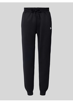 Spodnie dresowe o kroju regular fit z nadrukiem z logo ze sklepu Peek&Cloppenburg  w kategorii Spodnie damskie - zdjęcie 174615012