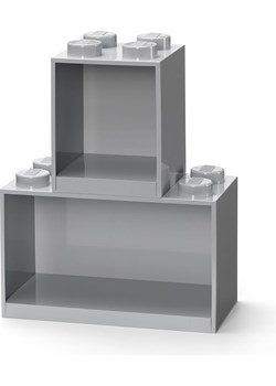 LEGO Regał &quot;Brick&quot; w kolorze szarym - 21,5 x 32 x 16 cm ze sklepu Limango Polska w kategorii Meble dziecięce - zdjęcie 174615080