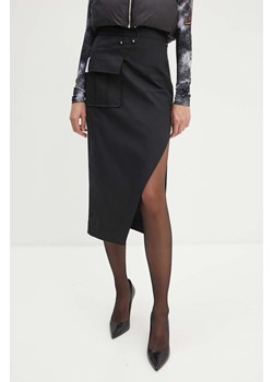 Miss Sixty spódnica bawełniana kolor czarny midi ołówkowa 6L3KJ0010000 ze sklepu ANSWEAR.com w kategorii Spódnice - zdjęcie 174618361