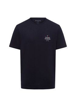 Tommy Hilfiger Koszulka męska Mężczyźni Bawełna granatowy nadruk ze sklepu vangraaf w kategorii T-shirty męskie - zdjęcie 174619303