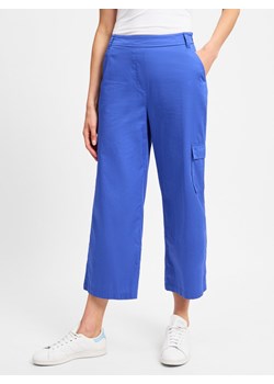 comma casual identity Spodnie Kobiety Bawełna niebieski jednolity ze sklepu vangraaf w kategorii Spodnie damskie - zdjęcie 174619314