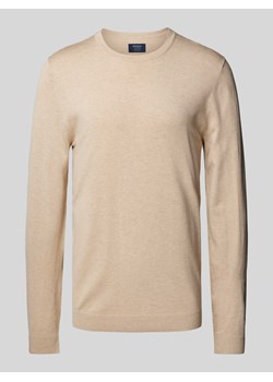 Sweter z imitacji dzianiny ze sklepu Peek&Cloppenburg  w kategorii Swetry męskie - zdjęcie 174621081