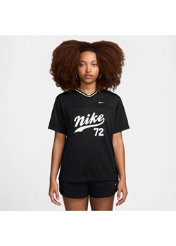 Damska koszulka do futbolu amerykańskiego Nike Sportswear - Czerń ze sklepu Nike poland w kategorii Bluzki damskie - zdjęcie 174621294