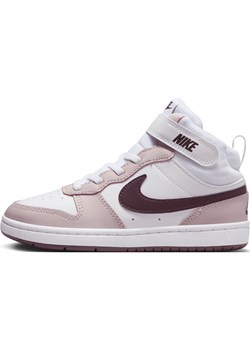 Buty dla małych dzieci Nike Court Borough Mid 2 - Biel ze sklepu Nike poland w kategorii Buty sportowe dziecięce - zdjęcie 174621303