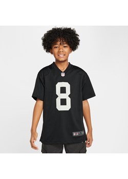 Koszulka meczowa dla dużych dzieci Nike NFL Joshua Jacobs Las Vegas Raiders - Czerń ze sklepu Nike poland w kategorii T-shirty chłopięce - zdjęcie 174621351