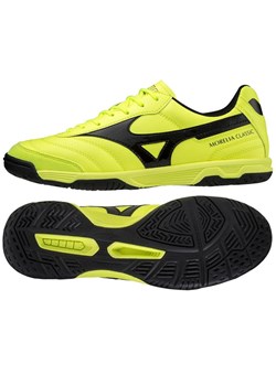 Buty piłkarskie Mizuno Morelia Sala Classic In Q1GA220245 żółte żółcie ze sklepu ButyModne.pl w kategorii Buty sportowe męskie - zdjęcie 174622002