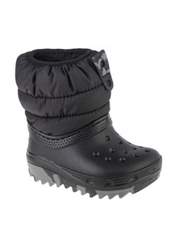 Buty Crocs Classic Neo Puff Boot Toddler 207683-001 czarne ze sklepu ButyModne.pl w kategorii Buciki niemowlęce - zdjęcie 174622011