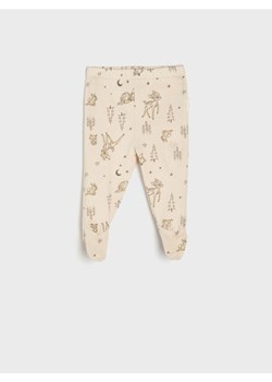 Sinsay - Półśpiochy Bambi - beżowy ze sklepu Sinsay w kategorii Spodnie i półśpiochy - zdjęcie 174624090