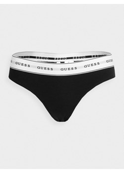 Damskie figi Guess Carrie Brief - czarne ze sklepu Sportstylestory.com w kategorii Majtki damskie - zdjęcie 174625974