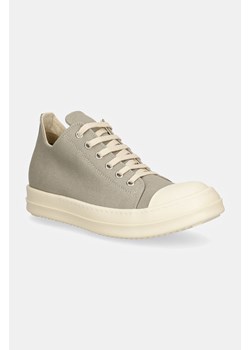 Rick Owens trampki Low Sneaks damskie kolor szary DS02D2802.DO ze sklepu PRM w kategorii Trampki damskie - zdjęcie 174626842