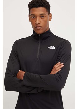 The North Face bluza sportowa 24/7 kolor czarny gładka NF0A8949JK31 ze sklepu ANSWEAR.com w kategorii Bluzy męskie - zdjęcie 174633490