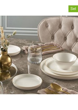 Hermia 16-częściowy zestaw w kolorze kremowym ze sklepu Limango Polska w kategorii Naczynia - zdjęcie 174633793