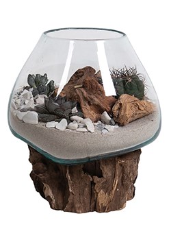 House Nordic Wazon w kolorze brązowym - wys. 20 x Ø 26 cm ze sklepu Limango Polska w kategorii Wazony - zdjęcie 174634252