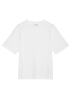 Marc O&apos;Polo Koszulka w kolorze białym ze sklepu Limango Polska w kategorii Bluzki damskie - zdjęcie 174636343