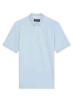 Marc O´Polo Koszulka polo w kolorze błękitnym ze sklepu Limango Polska w kategorii T-shirty męskie - zdjęcie 174636481