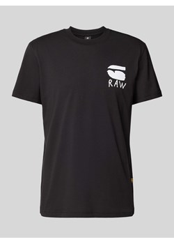 T-shirt z nadrukiem z tyłu model ‘Burger’ ze sklepu Peek&Cloppenburg  w kategorii T-shirty męskie - zdjęcie 174638521