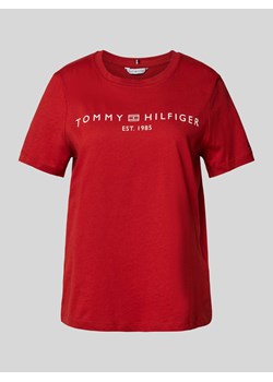 T-shirt z nadrukiem z logo ze sklepu Peek&Cloppenburg  w kategorii Bluzki damskie - zdjęcie 174638584